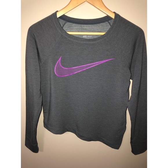 Nike Tops - Nike - Asymmetrical Long Sleeve Tee